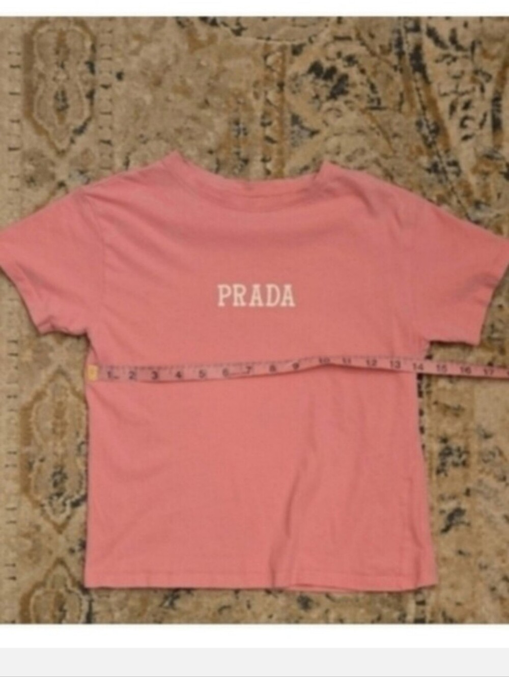 Prada Kids Light Pink Tee
